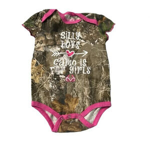 Realtree baby girls 6-9 months camouflage onesie